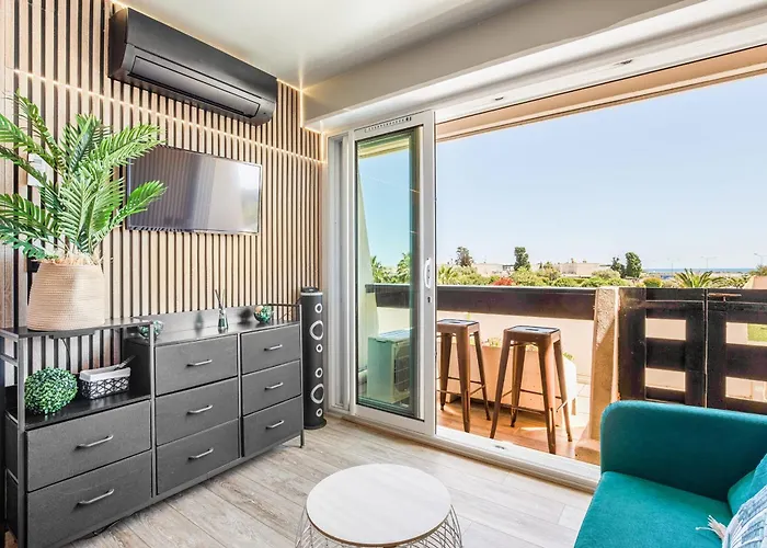 Apartmán Emeraude Port Nature Sea And Garden Views In The Heart Of The Cap Dagde *